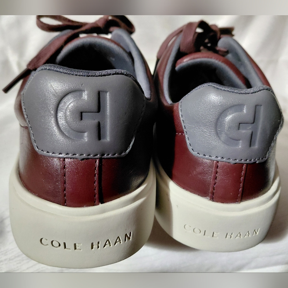 Cole Haan Men's Burgundy Sneakers - Picture 4 of 5